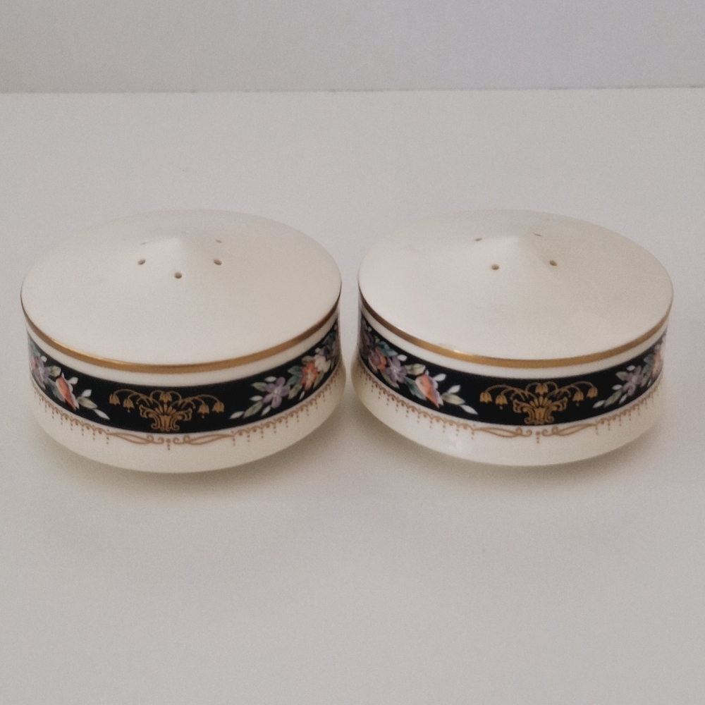 Mikasa Midnight Sky salt & pepper shakers - vintage